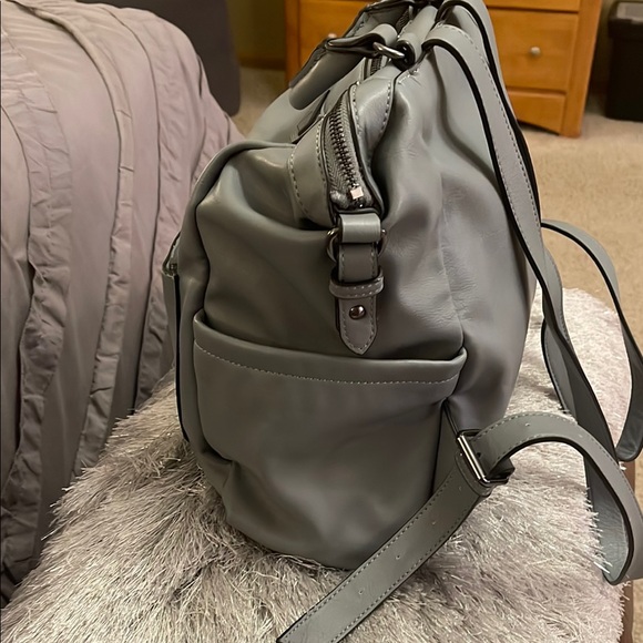 Simply Vera Vera Wang Gray Backpack - Picture 3 of 10